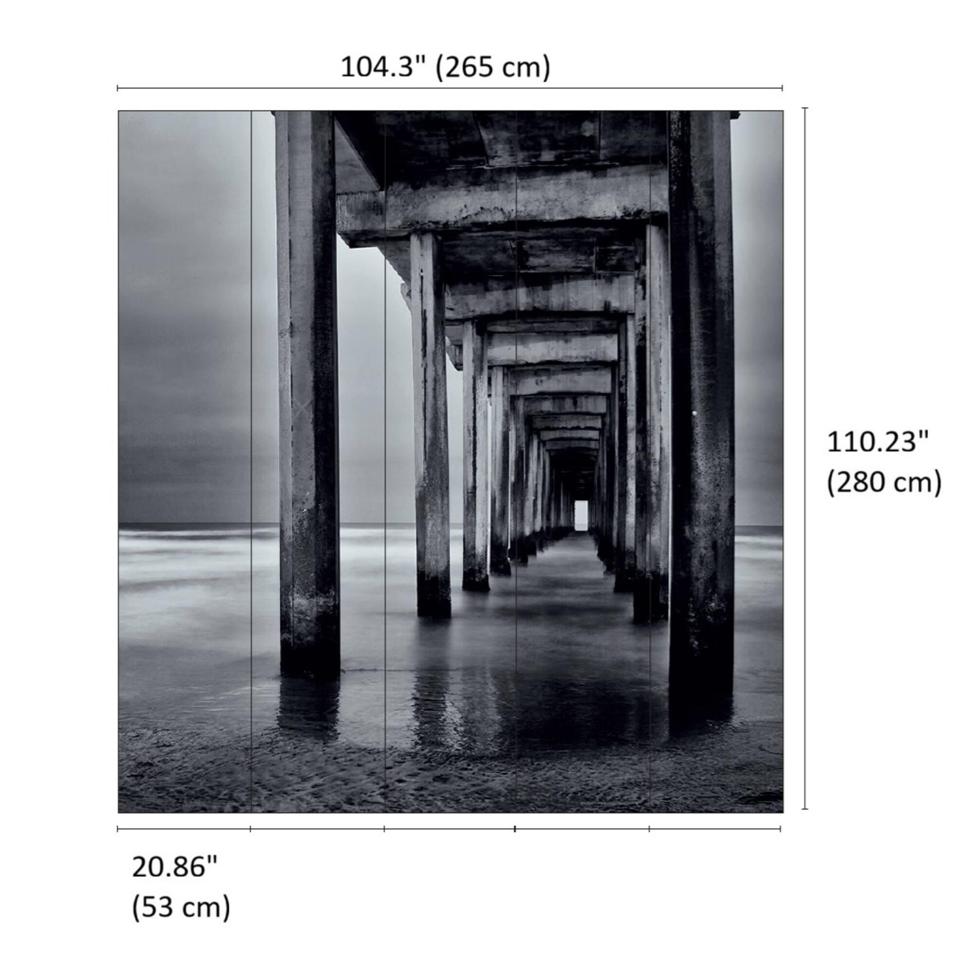 Designs Direct Infinite Pier Wall Mural